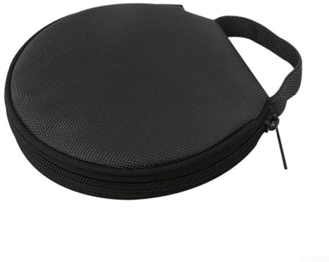 Pochette de rangement portable pour CD et DVD pour ranger 20 disques dans votre voiture ou votre maison (Noir)