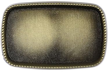 FREEBLOSS Blanko Gürtelschnalle 3.2 x 2 Vintage Gürtelschnalle Aus Schlichtem Metall Passend Für Standardgürtel Ideales Geschenk Für Männer Und Frauen Antik Bronze