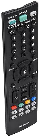 Xixian Telecomando Sostitutivo AKB73655806, Nessuna Programmazione Richiesta, Lunga Distanza di Trasmissione, Facile da Impugnare con Menu di Navigazione Dedicato per TV, Accesso