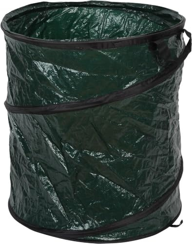 Gartenabfallsack Pop-up 120 Liter, Höhe 60 cm, Ø 50 cm, Springsack, Gartensack, Garten Bag, Laubsack, Wäschesack, Multifunktionssack, Polyethylengewebe, 2 Tragegriffe