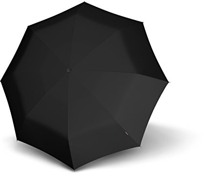 Knirps Stockparaply T.900 Extra Long Automatic Black – Automatisk – med stavhandtag – stormsäker – stor – svart, svart, 94 cm, paraply