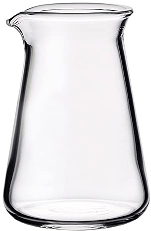 HARIO CP-50 Konischer Glaskrug für Bastelwissenschaften, 50 ml, hergestellt in Japan, transparent