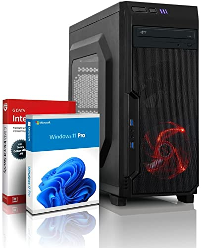 i7 Gaming PC SSD Computer Intel Core i7 4770, 8 Threads, 4 GHz - mit 3 Jahren Garantie! | 16GB | 256GB SSD + 1 TB | DVD±RW | Geforce GTX 1650 4GB GDDR6 | WLAN | USB3 | Win11 Pro | MS Office | 6882