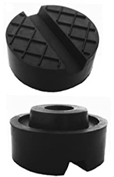 Gummiauflage für Wagenheber Hebebühnen Gummi-Klotz-Block-Unterlage-Puffer (65x33mm)