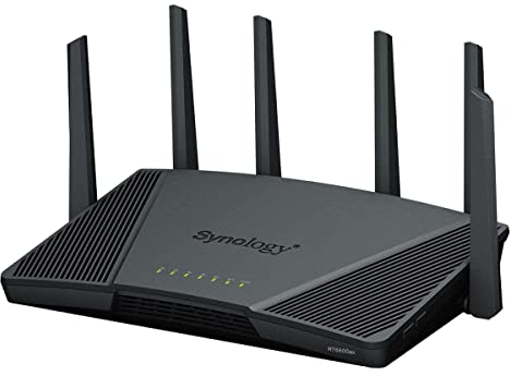 Synology RT6600AX Tri-band Wi-Fi 6 Router,Black