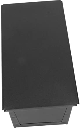 Cabilock Black Non-stick Loaf Pan with Lid Capacity Toast Baking Mould Sturdy Bakeware for Home Baking