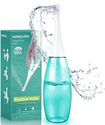 Bidet portatile 400ML,Bidet da viaggio,Per neonati, donne in gravidanza,post parto,bidet per wc per anziani o per esterni