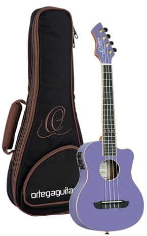 Ortega Guitars Horizon Series E-Akustik Tenor-Ukulele - Zeder Lila