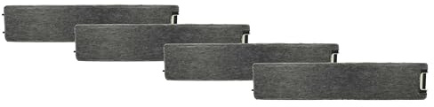 vhbw 4x Aktivkohlefilter kompatibel mit Miele DA 262 I | DA 263 I, DA 265, DA 265-2, DA 266 i, DA 272 i Dunstabzugshaube - 50 x 10,4 x 3 cm