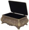 Boîte à Bijoux en Bronze, Organisateur de Souvenirs Vintage pour Femmes, Dames et Filles (Bronze)