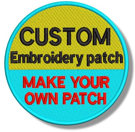 Benutzerdefinierte Stickerei Patches personalisiertes Design dekorative Patches für Hüte Rucksäcke Jacken Kleidung Mützen Weste Militäruniformen Aufbügeln, Annähen, Klettverschluss