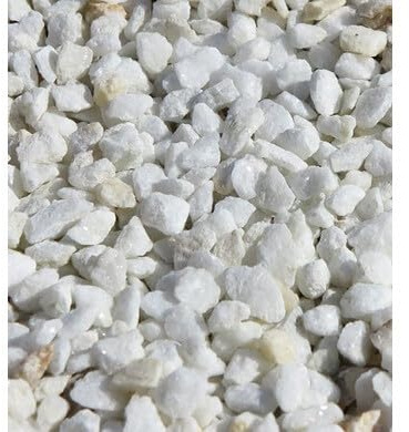 OOGarden - Gravier Blanc marbre concassé 6/13 mm en sac de 25kg