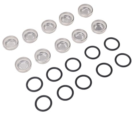 10st Broms Mastercylindersiktglas med O -ringmotorcykelbromscylinderfönster för Motorcykel ATV -diameter: 18mm / 0.7in Funktion: En Bromsmastercylinder Sikt G