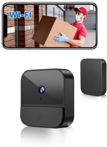 BETTERMO Videocitofono Senza Fili 1080P con Telecamera WiFi, Batteria Integrata, Visione Notturna, Audio Bidirezionale, Supporto SD Card e Cloud Storage, Nessun canone mensile (2)