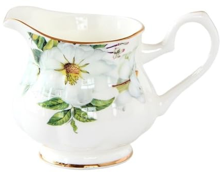Sauce Boat Ceramic Milk Pitcher with Handle and Drip Spout Home Multi-Use Sauce Pot Gravy Boat Gravy Boat(Green)