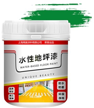 Farbe für Zement für den Außenbereich, wasserdichte Beschichtung, 500 g, schnelltrocknend, für Garagentüren, Straßen und Autobahnen
