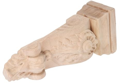 FUTUREORYY Corbeaux Sculptés De Style Européen Corbeaux De Comptoir Appliques En Bois Pour Meubles Chapiteaux Classiques Appliques Pour Meubles De Porte Vintage