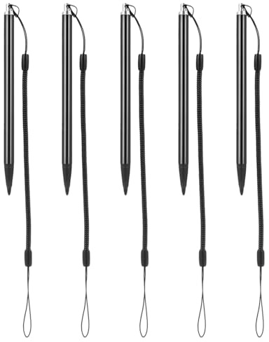 SHINEOFI 5pcs Capacitive Stylus Pen for Tablets Precision Touch Screen Stylus for Drawing Resistive Screen Pen for Phones Extra Fine Tip