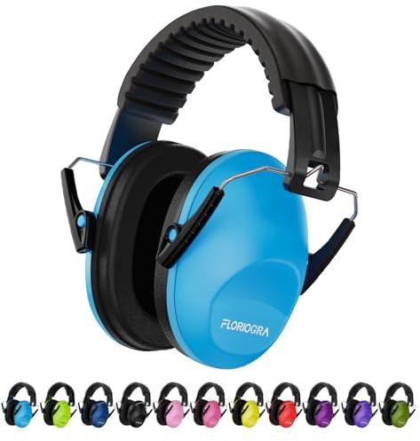 Floriogra Noise Cancelling Headphones for Kids/Toddler 28dB SNR Ear Muffs | Kids Ear Protection Noise Reduction Earmuffs for Children, Hearing Protection for Monster Jam, Concerts, Fireworks, Autism