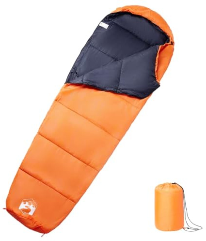 Ziaphsol mumie-sovsäck för vuxna, camping sovsäck 3 årstider, 190T polyester, 222 x 74 cm, lätt 970 g, för vandring utomhus resa tält, värme isolering