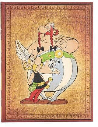 Asterix & Obelix (The Adventures of Asterix) Ultra Unlined Hardback Journal (Elastic Band Closure): Hardcover mit Elastikbandverschluss
