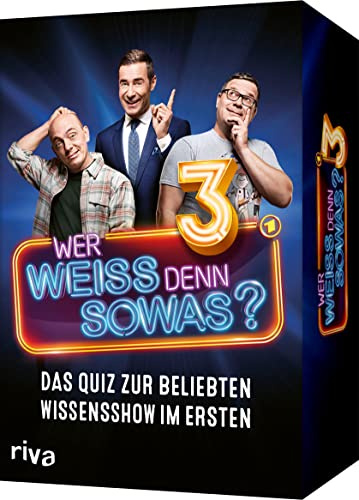 Wer weiß denn sowas? 3 – Das Quiz zur beliebten Wissensshow im Ersten: Trainiere dein Allgemeinwissen mit neuen Fragen aus der Show. Das perfekte Geschenk für alle Quiz-Fans (WWDS Quiz, Band 3)