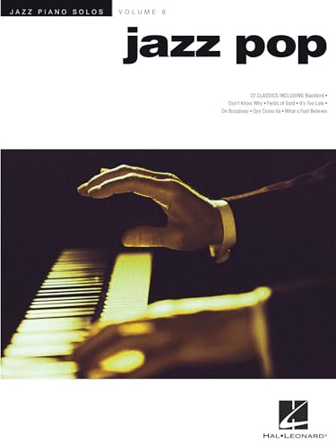 Jazz pop piano: Jazz Piano Solos Series Volume 8: 08