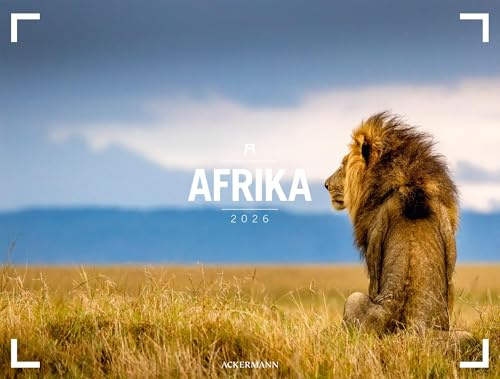 Afrika Gallery Kalender 2026 | Bildgewaltiger Afrika-Kalender im großen Querformat (66x50 cm) | Tiere und Landschaft im Großformat
