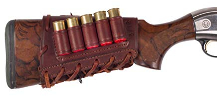 VlaMiTex Schaft Patronenetui Echtleder 12 kal (J15)