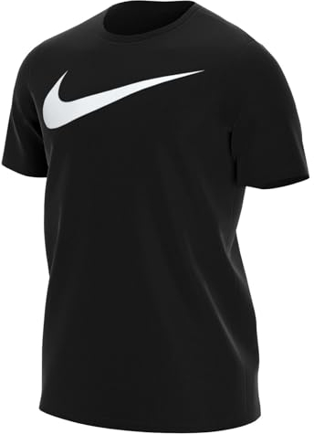 Nike Herren M Nk Df Park20 Tee Hbr T-Shirt, Black/White, XL EU