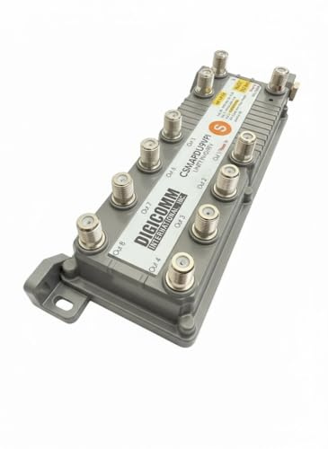 DIGICOMM 9 Way Cable TV Amplifier Splitter