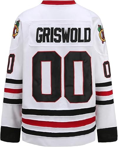 Shrandi Griswold #00 Movie Hockey Jerseys Stitched Letters and Numbers S-5XL