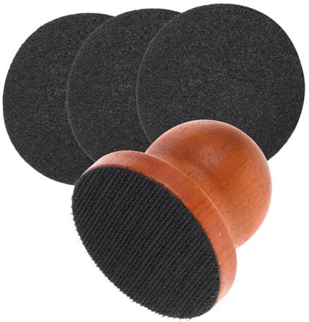 Happyyami Uñas para Perros Desmontable De Madera para Pulir y Rascar Mango Cómodo