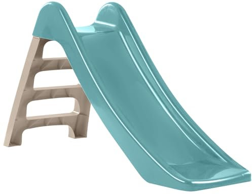DOHANY 428 Rutsche Baby Slide, Kunststoffrutsche für Kleinkinder, Gartenrutsche Aqua