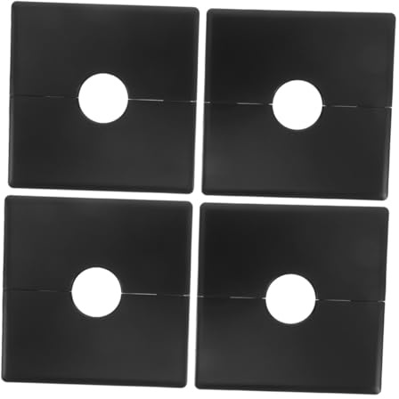 VERDANVERSE 4piezas Panel De Salida De Cables Adhesivo Extraíble Gestión De Cables Tapa De Salida para Placa De Pared Cubierta De Orificio Eléctrico Cocina