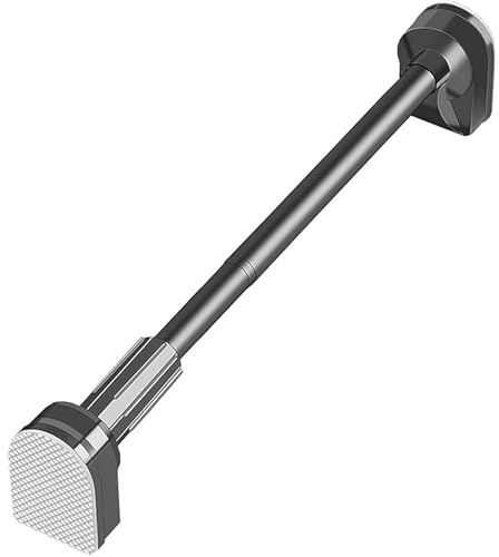 Bastone per tenda a tensione regolabile, design resistente senza fori, estensibile da 110 a 200 cm, ideale per bagno e soggiorno, facile installazione, forte meccanismo a molla