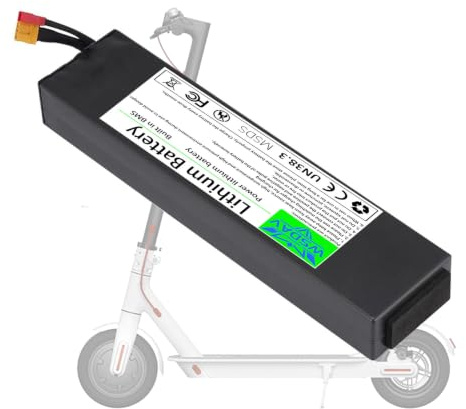 WSDAV Batteria al Litio per Monopattino Pieghevole 36V 7.8Ah Batteria al Litio per Monopattino Elettrico 36 Volt Bilanciamento batterie per Auto