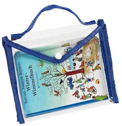 Winter-Wimmel-Hinhörbuch: Pappbuch im Midi-Format mit Audio CD
