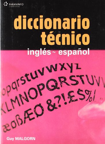 Diccionario técnico Inglés-Español