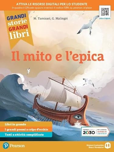 Grandi storie, grandi libri. Mito ed epica. Ediz. verde. Per la Scuola media. Con espansione online