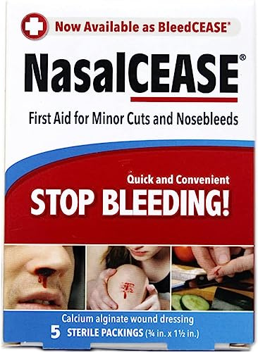NasalCease FirstAid for Nosebleeds, Box of 5