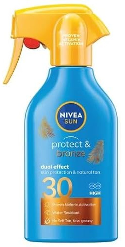Nivea Sun Protect & Bronze Trigger Sun Spray SPF 30 High 300ml
