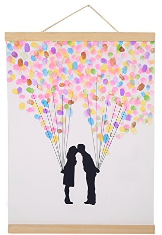 Moderner magnetischer hölzerner Fotorahmen Magnetischer Poster Aufhänger Rahmen Holzrahmen für Poster Drucke Bilder Karten und Kunstwerke DIY Benutzerdefinierter Poster Aufhänger White Wood Hang