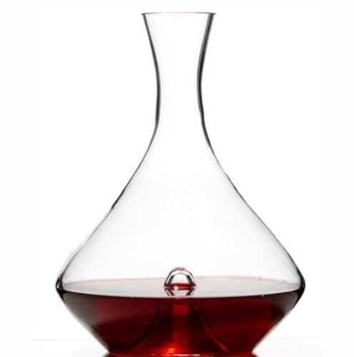 Stölzle Lausitz Décanteur Fire Vulkanos 750 ml – Carafe à vin rouge élégante pour un développement optimal des arômes – Carafe en cristal soufflé bouche – Résistante et passe au lave-vaisselle