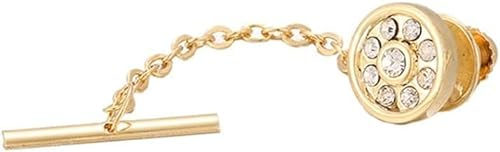 MIFANI Krawattenklammer Gold Herren Krawattenklammer Anzug Krawattennadel Business Hemd Krawattenschloss Schnalle Krawattenknopf Dekoration Krawattenklammern