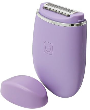 POFET Rasoio Bikini Ricaricabile per Donna Rasoio Elettrico Portatile Depilazione bagnata e asciutta Rasoio Elettrico per Viso Gambe Ascelle Naso Sopracciglio