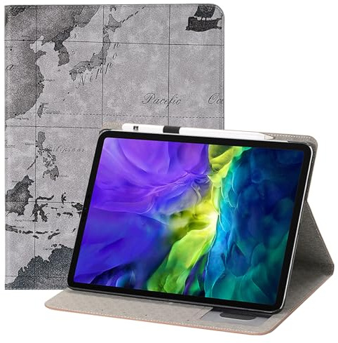 RuiRdot Folio Hülle für iPad Air 13 Zoll Case M2 2024, Slim Folio Stand Schutzhülle für Tablet mit Kartenschlitzen Cover für iPad Air 13 Zoll Case M2 2024 (R03)