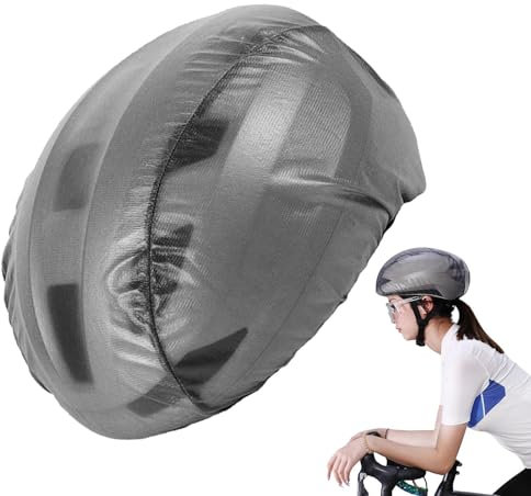 Fahrradhelm-Überzug, Fahrradhelm-Regenschutz | Ride Gear Helmüberzug | Wasserabweisende Fahrradhelme Regenhüllen Ride Gear Helmhülle mit reflektierendem Streifen für Straßenradfahren