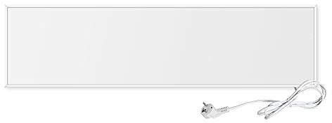 UMBRELLA Pannello riscaldante da parete a infrarossi [SENZA TERMOSTAT] – Riscaldamento a infrarossi – Riscaldamento a infrarossi in cristallo di carbonio – Soffitti a griglia ultra piatti – 120 x 30