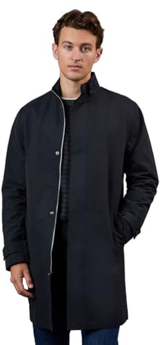 Burton Navy Smart Funnel Neck Mac, S, Navy
